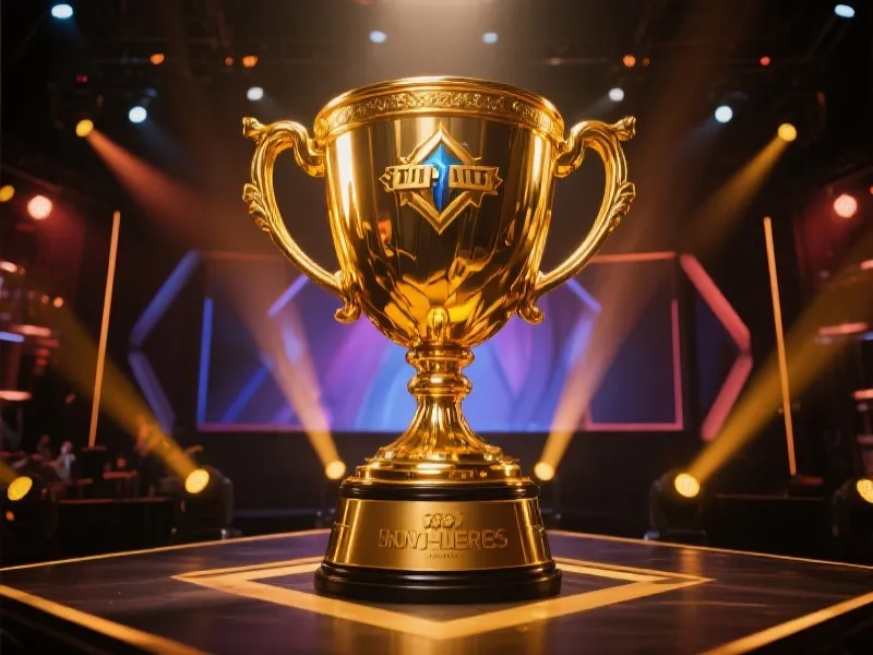 S15全球总决赛奖杯