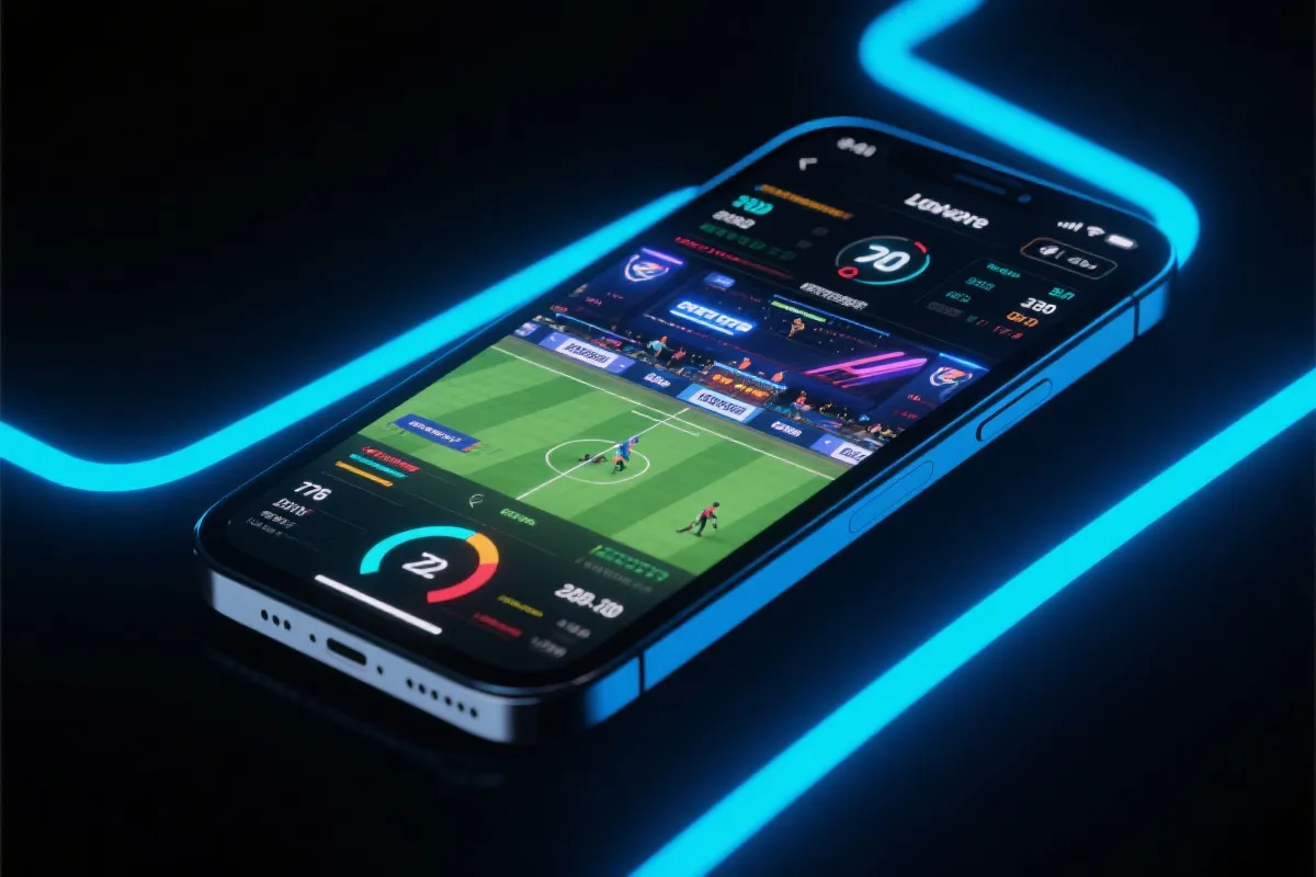 英雄联盟直播 App 界面展示